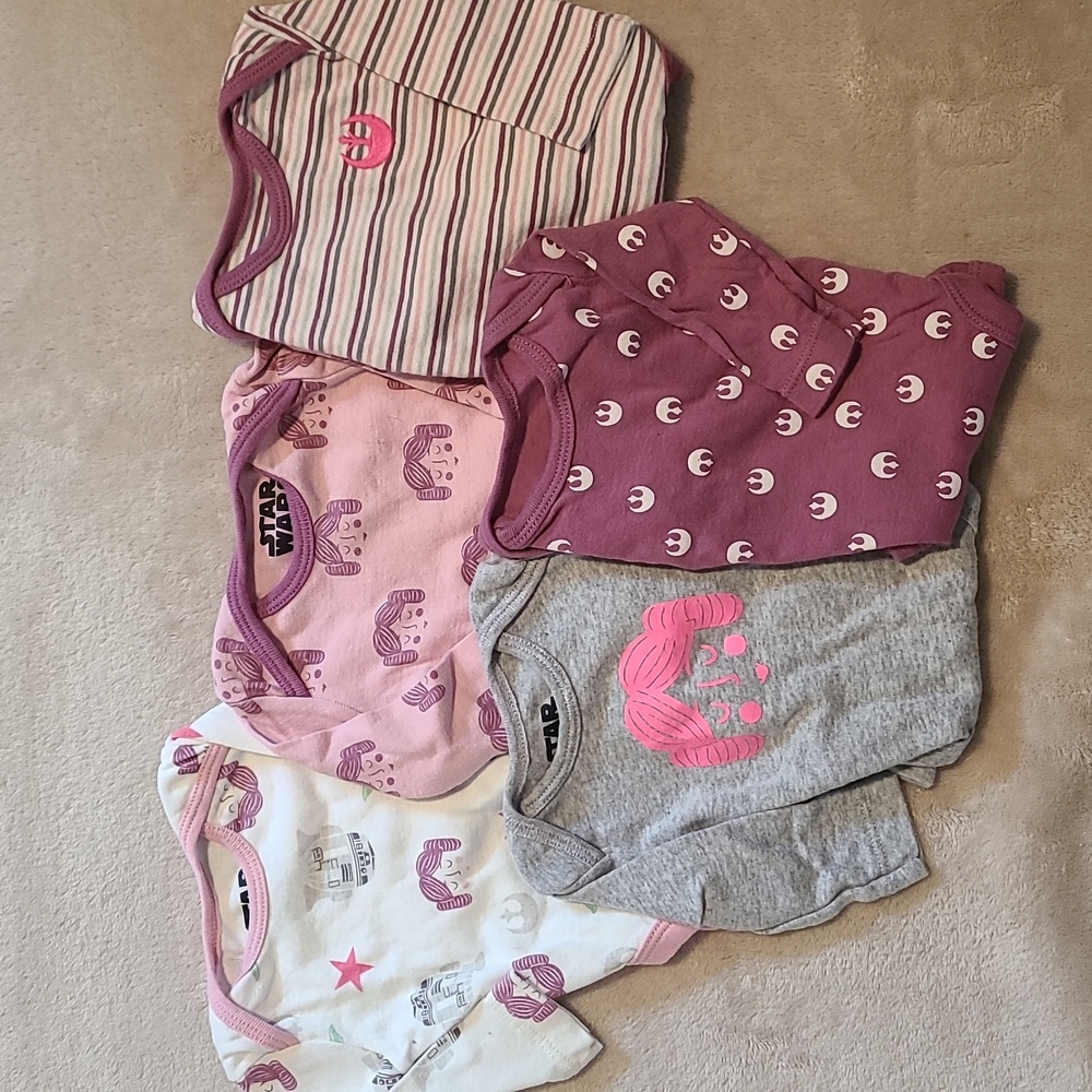 Star Wars NB Onesie Bundle